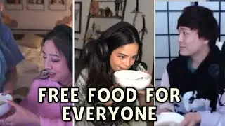 Yvonne making sure ALL her kids have eaten (Valkyrae, Fuslie, Sykkuno)