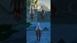 Arlecchino without effects (Genshin Impact)