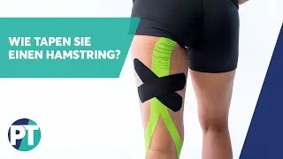 Wie tapen Sie einen Hamstring? | Medical Taping | PhysioTape