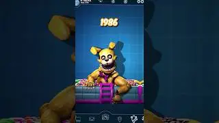 THE EVOLUTION OF SPRINGBONNIE & FREDBEAR🔥Sub If You Love FNAF 