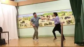 Lindy Hop Beginners Level- 6 Count and 'Mess Around' with Shaun & Laure