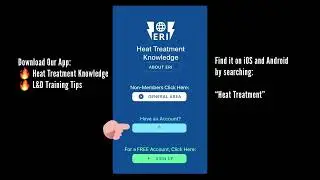 App: Heat Treatment Knowledge and Training Strategies