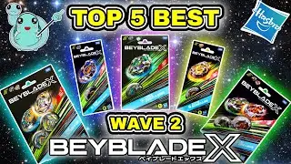 Top 5 BEST HASBRO Beyblade X WAVE 2 Purchases!