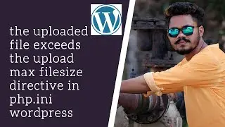 the uploaded file exceeds the upload max filesize directive in php ini  wordpress