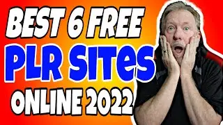 Best 6 Free PLR Sites Online 2022