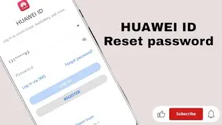 Huawei ID password reset   Huawei ID forget Pasword