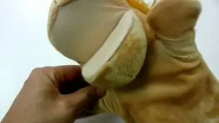 Смешная игрушка кукла на руку   Лев   для кукольного театра у вас дома!