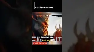 WoW 11.0 Cinematic LEAK!