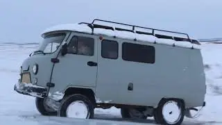 Зимние покатушки Уаз, Прадо, Тойота, Уаз. 02 01 2020 часть1
