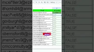 Google Sheets Hack: Validate Emails Instantly!✅