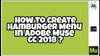 Adobe Muse 2018 Tutorial | Responsive Mobile Navigation Menu