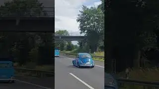 Volkswagen Classic - seen on Germany Highway #shorts #Volkswagen