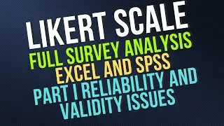 Likert scale analysis and interpretation on SPSS and SmartPLS 4