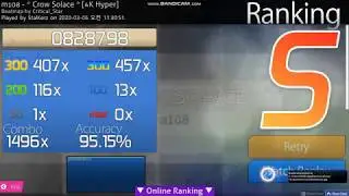 [osu! mania] Crow Solace 4K Hyper