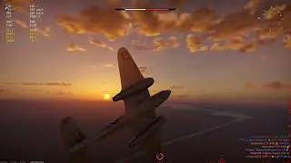 Cool dogfight with the Meteor F Mk 4 G.41F and some teamwork... 