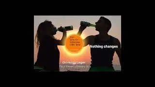 Drinking Lager collab with Paul Riekert and David Chislett