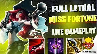 FULL LETHAL MISS FORTUNE ONESHOT BUILD! - Wild Rift HellsDevil Plus Gameplay