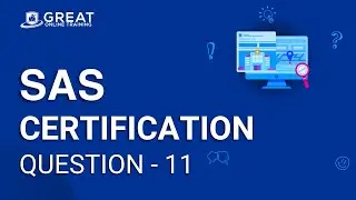 SAS Certified Specialist : QUESTION #11 - Base Programming Using SAS 9.4