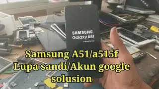 cara mudah reset/wipe data samsung a51/a515f yang lupa sandi/pola dan Akun google