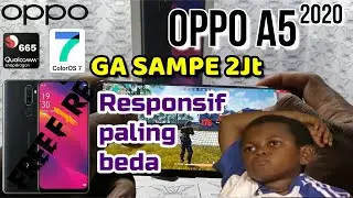 OPPO A5 2020 Ram 3GB Game Test Freefire Handcam || SD 665 (11nm) || Battery 5000 mAh