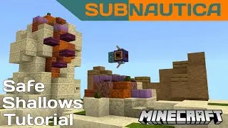 Minecraft | Subnautica Safe Shallows Biome Tutorial