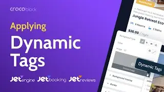 How to use the Crocoblock Plugins' Dynamic Tags