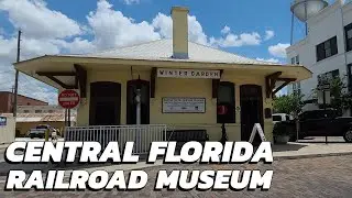 Central Florida Railroad Museum Tour in Winter Garden, Florida