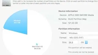 How to Create a Windows Partition on macOS Sierra