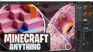 Minecraft Anything Using This Tool - BlockBlender