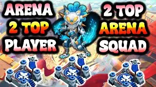 ARENA 2 TOP PLAYER | 2 TOP ARENA SQUAD | CASTLE CLASH