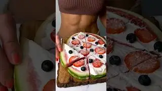 Wrong or yummy? Watermelon pizza 🍉🤤