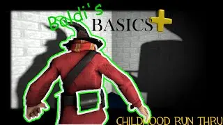 Baldi's Basics childhood run thru