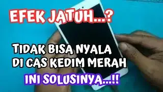 Xiaomi kedip merah saat di cas akibat jatuh