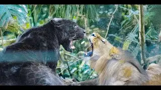Lion vs Jaguar who is the true king of the jungle?  