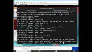 Alma 9 certificates for apache https