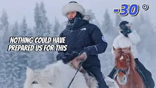 WE SPENT 7 DAYS IN THE ARCTIC CIRCLE RIDING HORSES - FINLAND VLOG