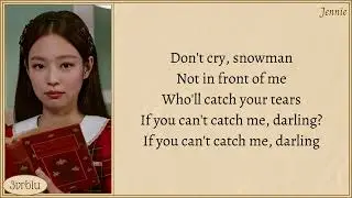 JENNIE '눈 (Snow) / Snowman' Cover Easy Lyrics