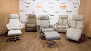 Кресло реклайнер с оттоманкой Relax Comfort