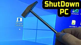 AUTO SHUT DOWN windows ON TIMER