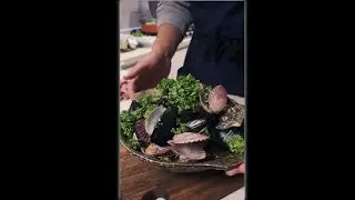 Cooking Shellfish in Soju 