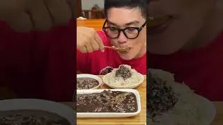 Goldilocks Dinuguan at Puto #mukbang  #shortvideo #short