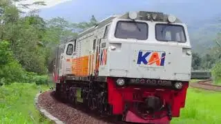 NONTON KERETA API ARGO DWIPANGGA BONUS KERETA API ARGO WILIS