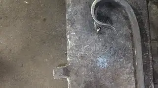 Цельнокованый листик из 14 кв