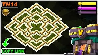 NEW BEST! Town Hall 14 (TH14) Hybrid Base 2023 COPY LINK - Clash of Clans
