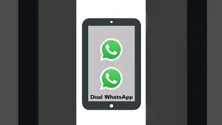 Dual Whatsapp on Android | How to install 2 whatsapp in 1 Andoid #shorts #short