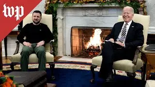 Biden holds news conference with Zelensky