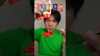 EATING VARIOUS WARHEADS CANDY #asmr #mukbang