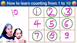 Learn Numbers From 1 To 10 | 12345 Counting for Kids | 123 Number Names | 1234 Numbers Song