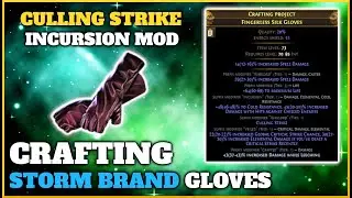 [PoE] Wyjątkowy BESTIARY CRAFTING - Storm Brand Gloves! Poradnik!