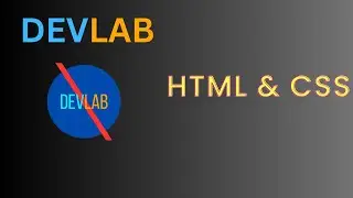 Designing a Professional Devlab Logo Using Only HTML and CSS